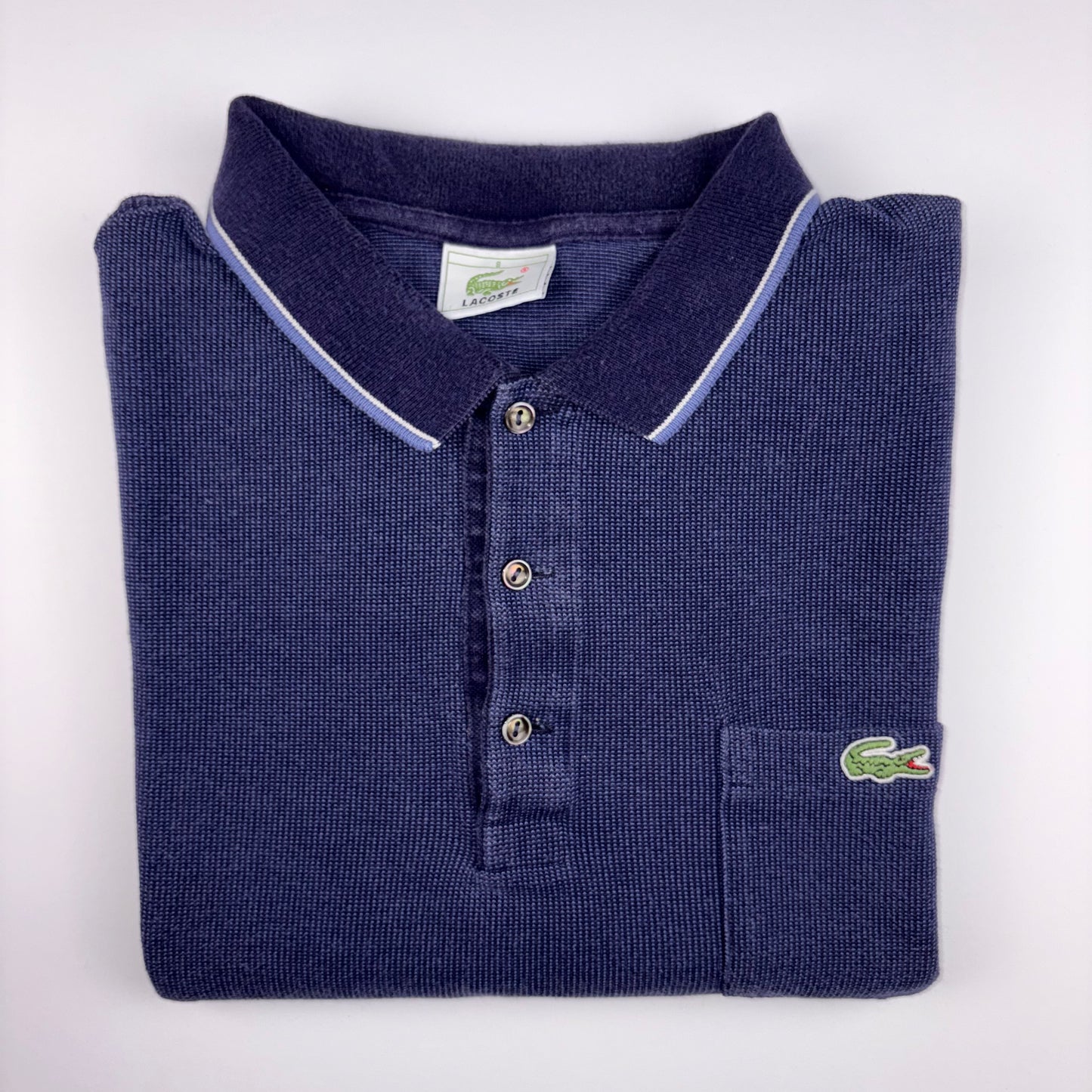 Lacoste Long Sleeve Polo Shirt Size XXL