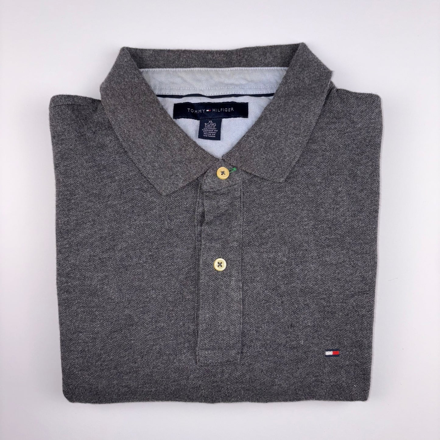 Tommy Hilfiger Long Sleeved Polo Shirt Size XL