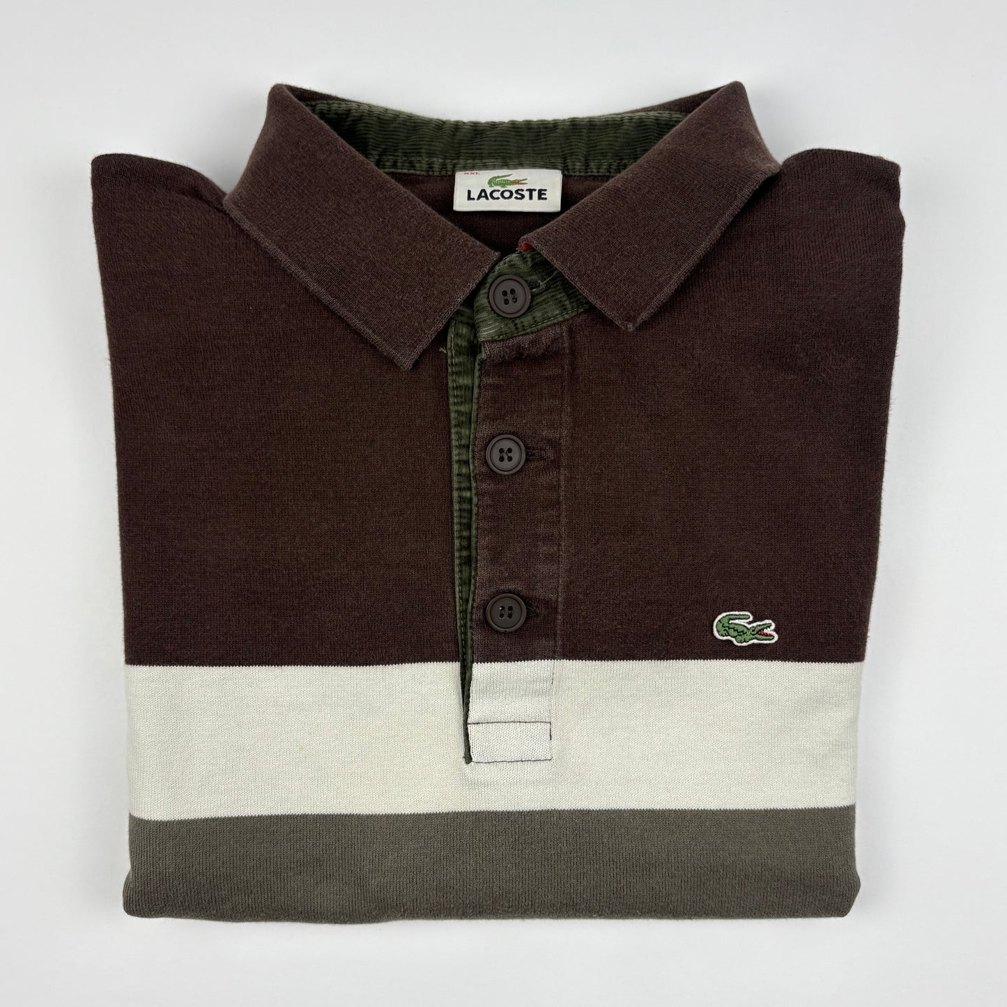 Lacoste Poloshirt Lange Mouwen Maat XXL