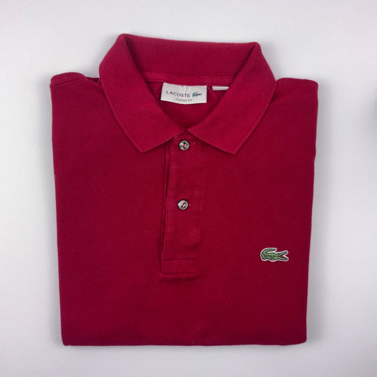 Lacoste Poloshirt Lange Mouwen Maat M
