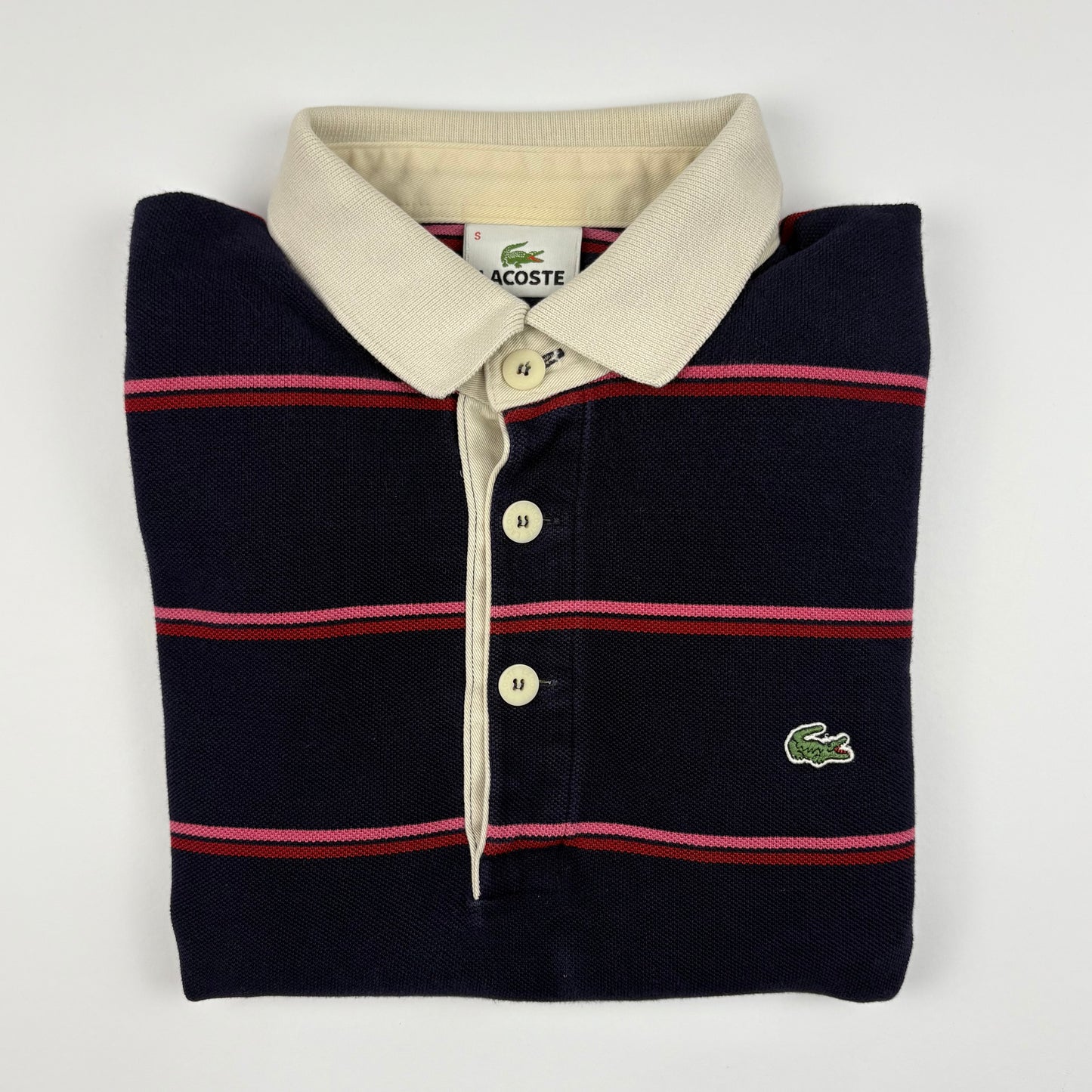 Lacoste Poloshirt Lange Mouwen Maat S