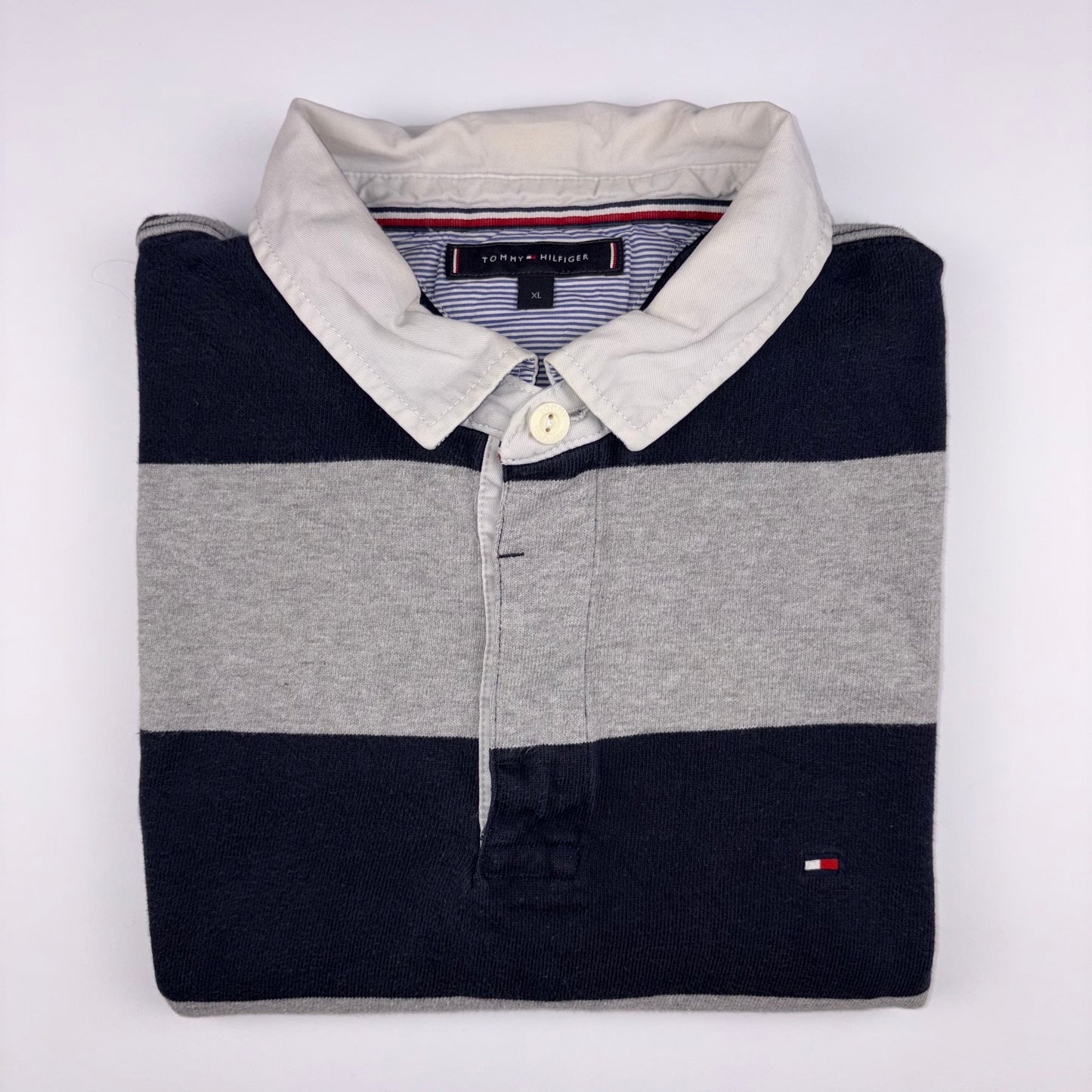 Tommy Hilfiger Long-Sleeved Polo Shirt Size XL
