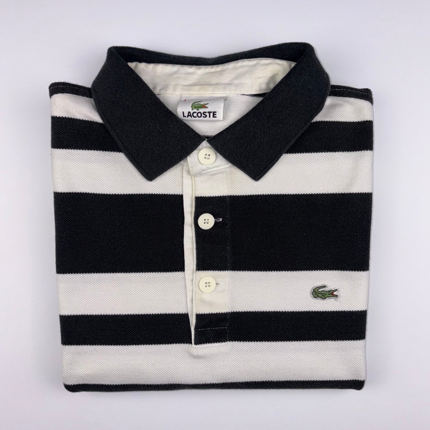 Lacoste Poloshirt Lange Mouwen Maat M