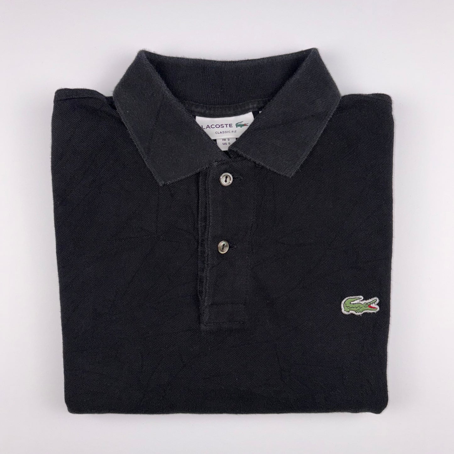 Lacoste Poloshirt Lange Mouwen Maat S