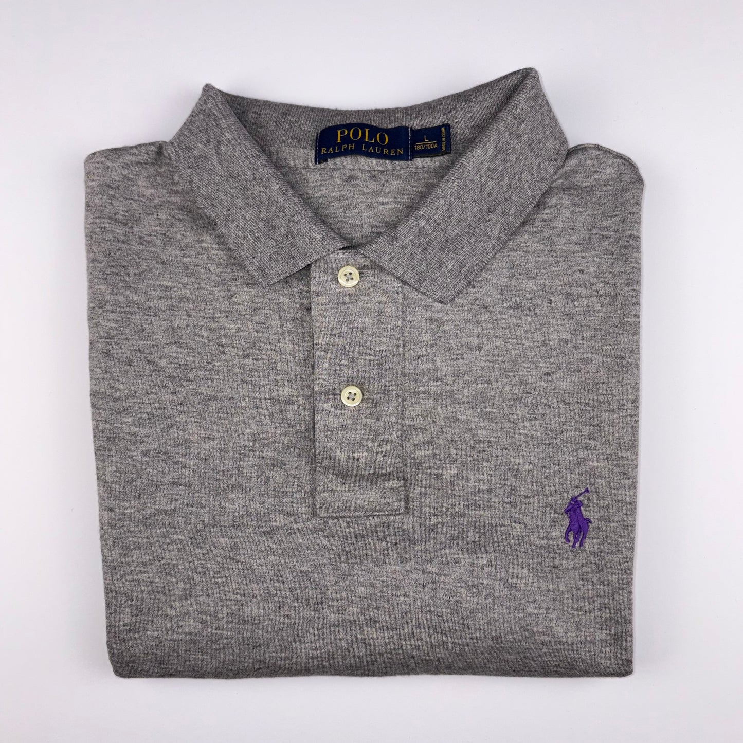 Ralph Lauren Long Sleeve Polo Shirt Size L