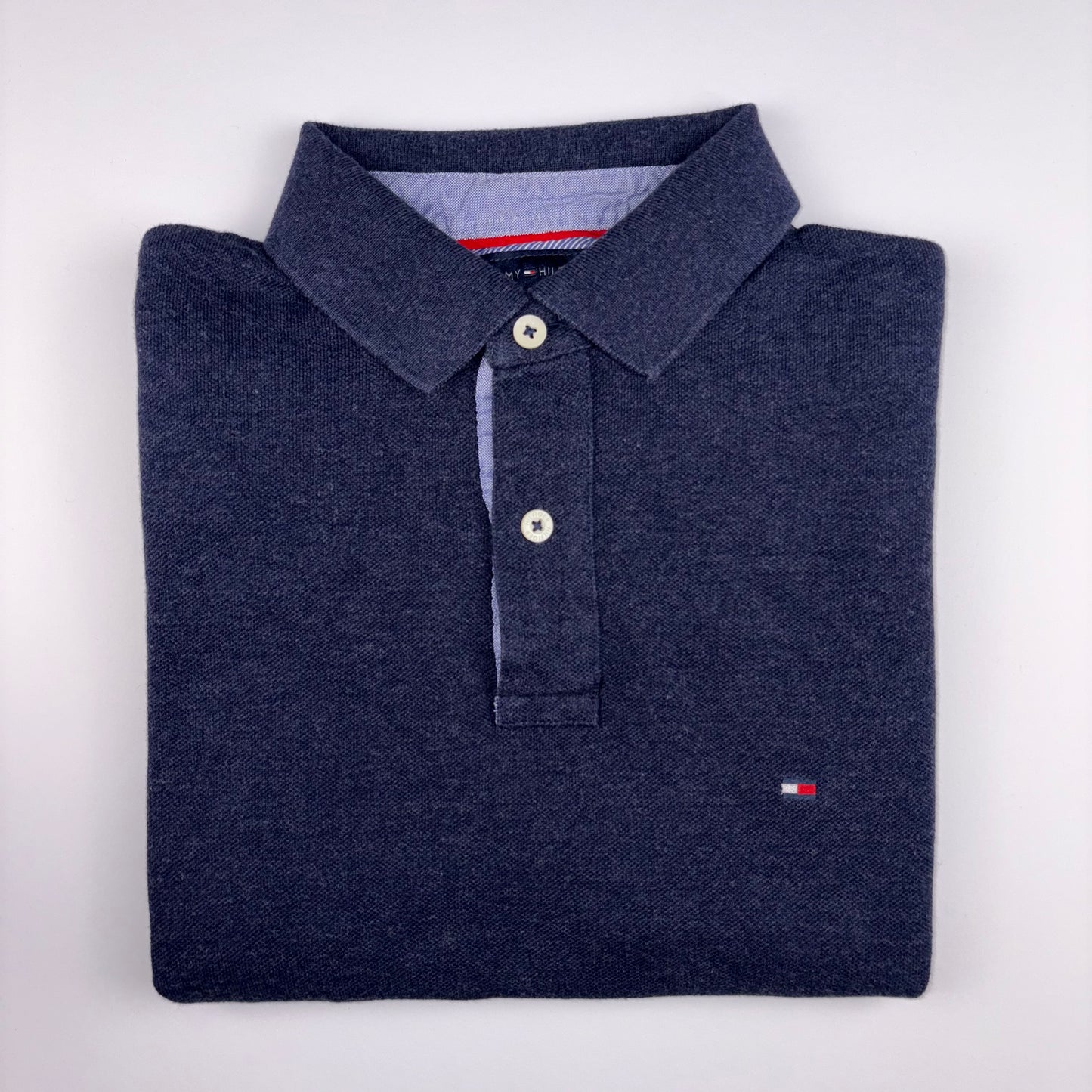 Tommy Hilfiger Long Sleeve Polo Shirt Size S