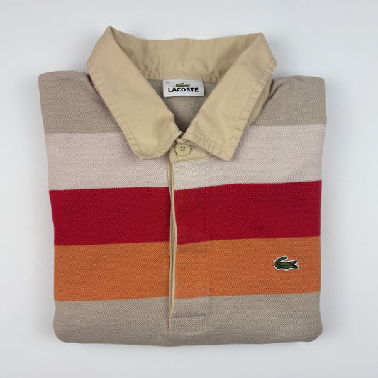 Lacoste Long Sleeve Polo Shirt Size XL A-Class