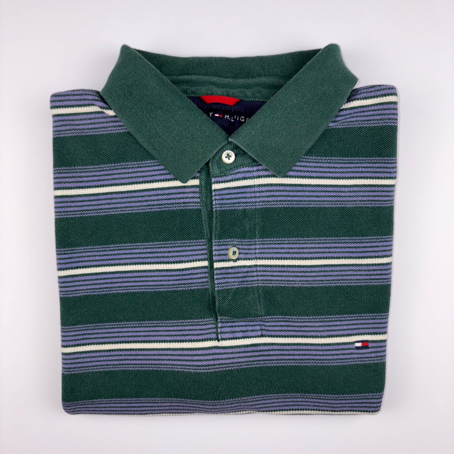 Tommy Hilfiger Long Sleeved Polo Shirt Size XL