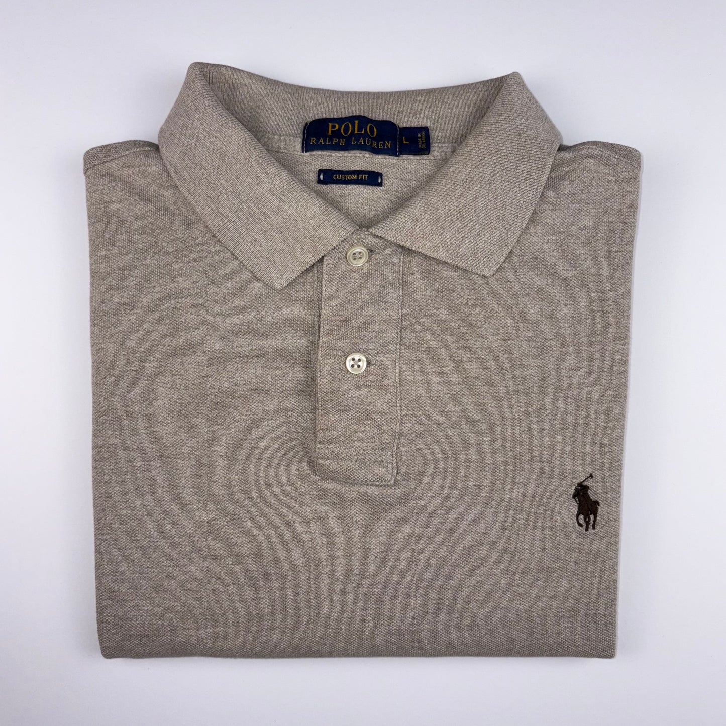Ralph Lauren Poloshirt Lange Mouwen Maat L