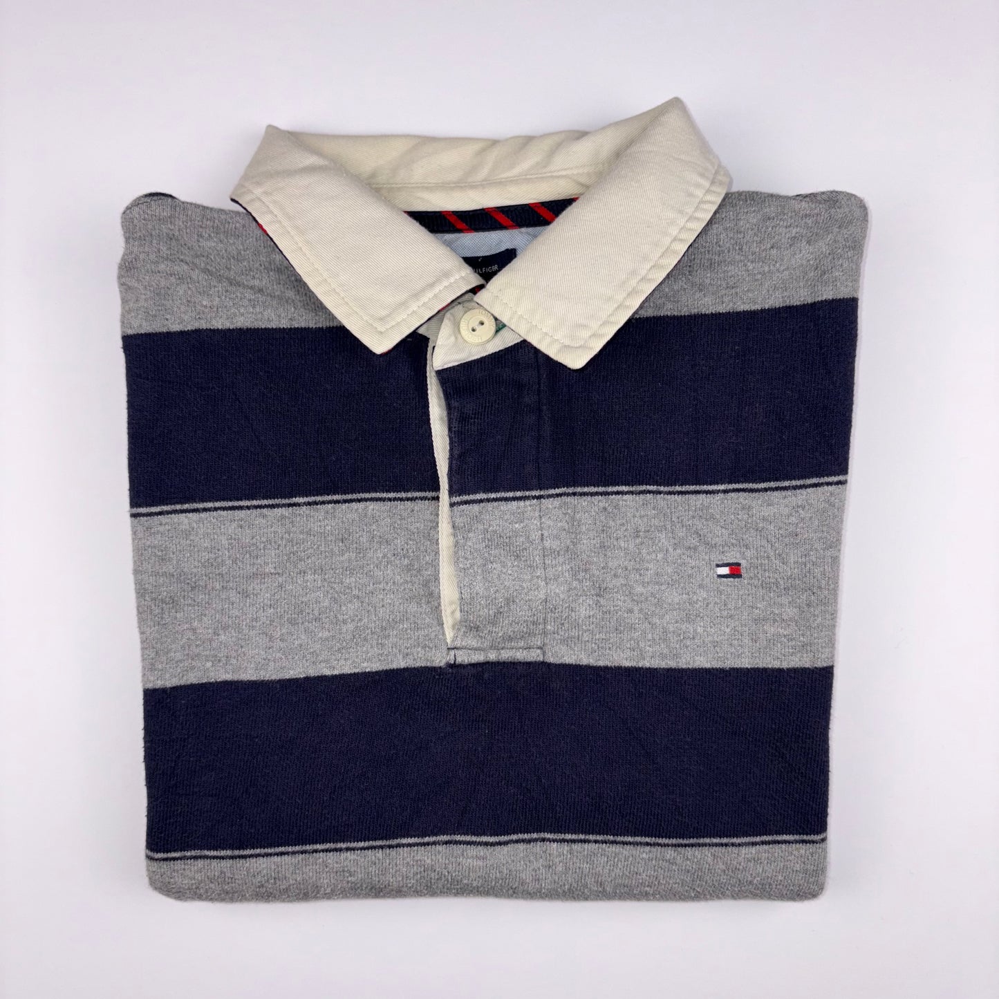 Tommy Hilfiger Long-Sleeved Polo Shirt Size M