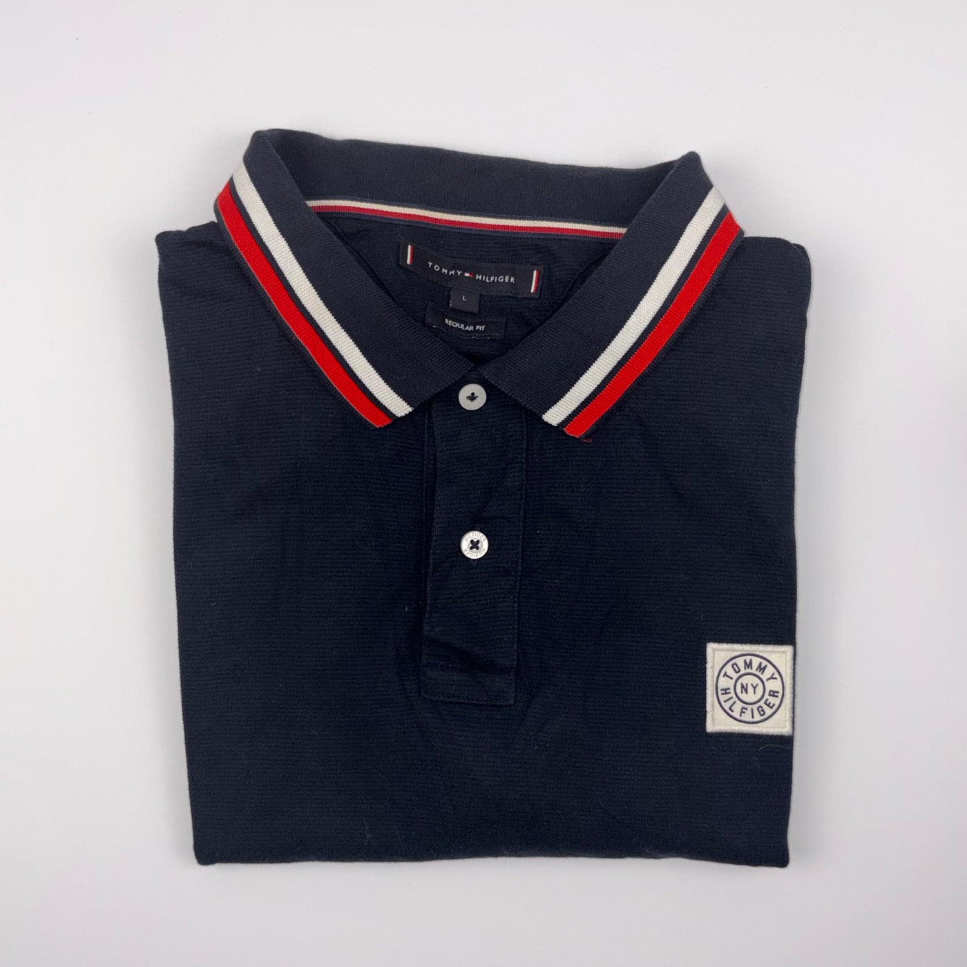 Tommy Hilfiger Poloshirt Lange Mouwen Maat L